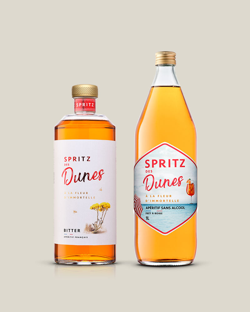 Pack duo Spritz des dunes - Avec & sans alcool