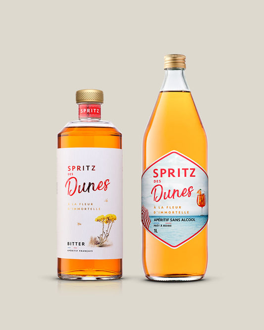 Pack duo Spritz des dunes - Avec & sans alcool